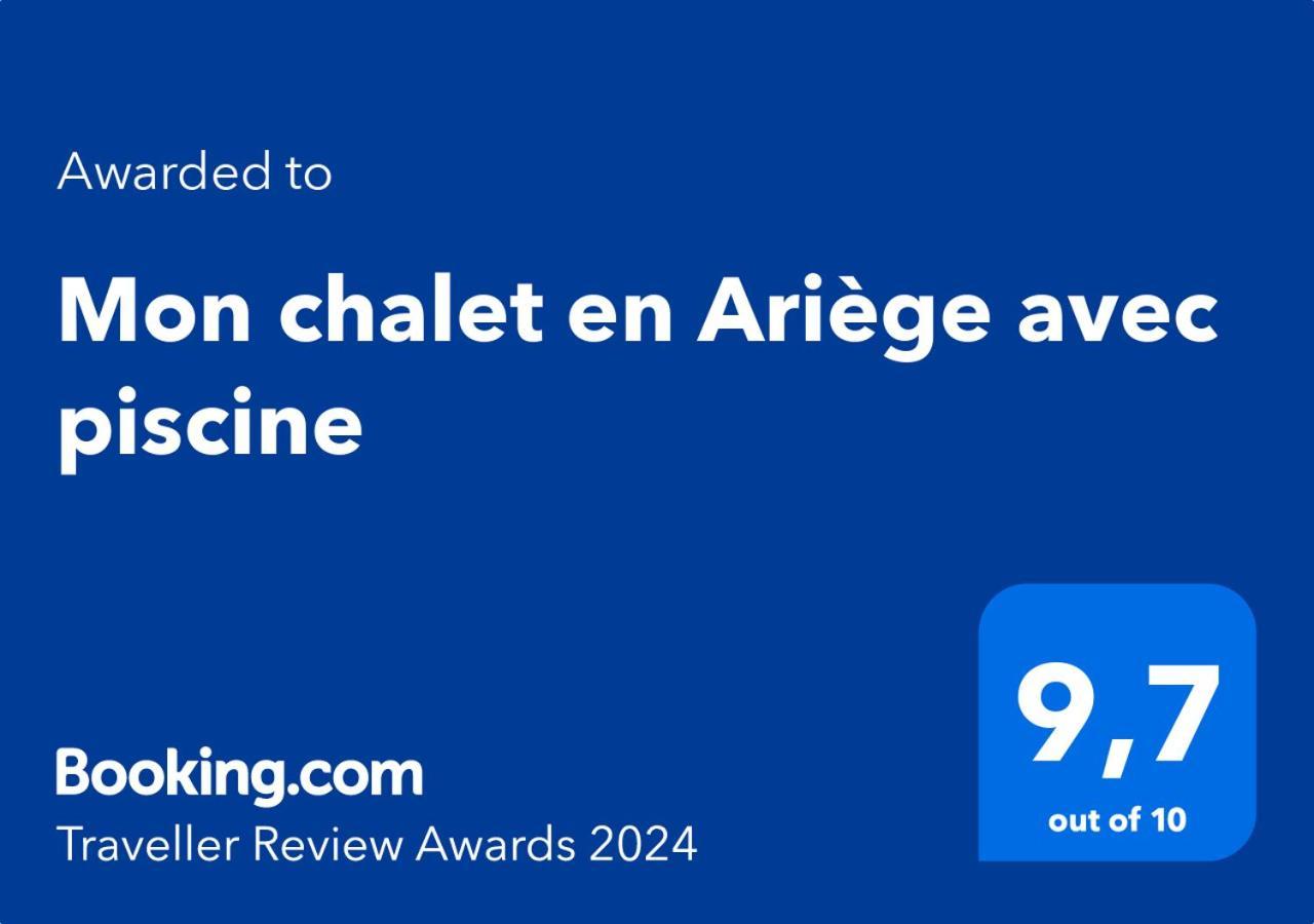 Mon Chalet En Ariege Avec Piscine Daumazan-sur-Arize الغرفة الصورة